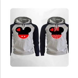 Mickey & Minnie couple matching sweaters ♥️